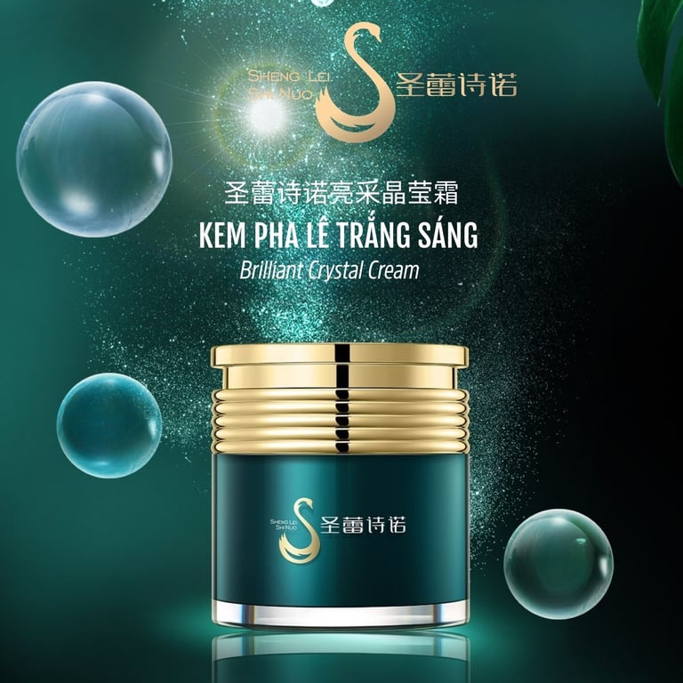 KEM PHA LÊ TRẮNG SÁNG - Brilliant Crystal Cream