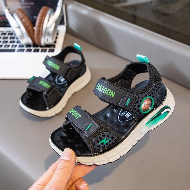 M170 Dép Sandal Quai Hậu Trẻ Em 2 Quai Dán SPORT FASHION Phong Cách Thể Thao Năng Động Cho Bé Đi Học (Size 26-37)