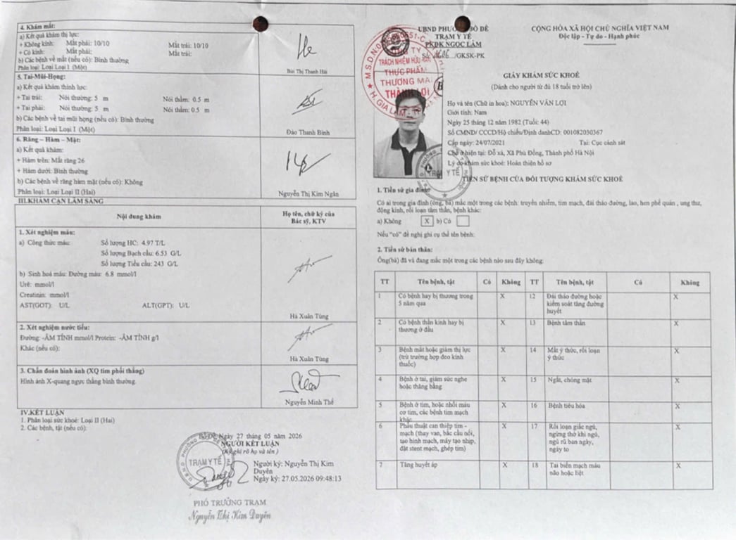 Hồ sơ pháp lý CÔNG TY TNHH THỰC PHẨM THƯƠNG MẠI THÀNH LỢI