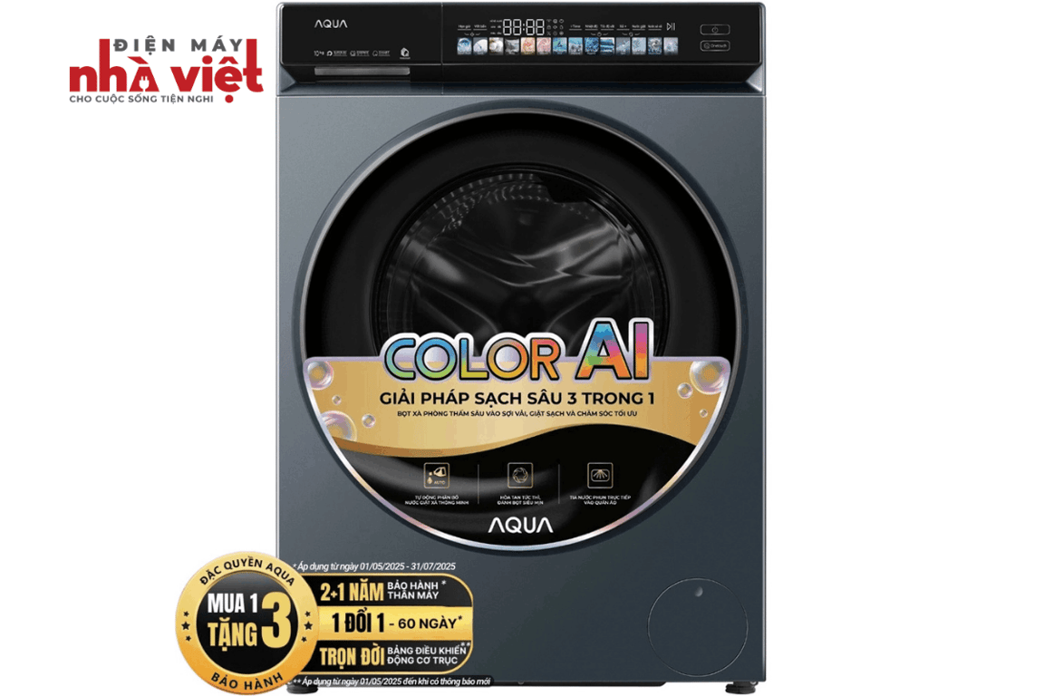Máy giặt Aqua Inverter 10 kg AW10-B4377U1L(GN)