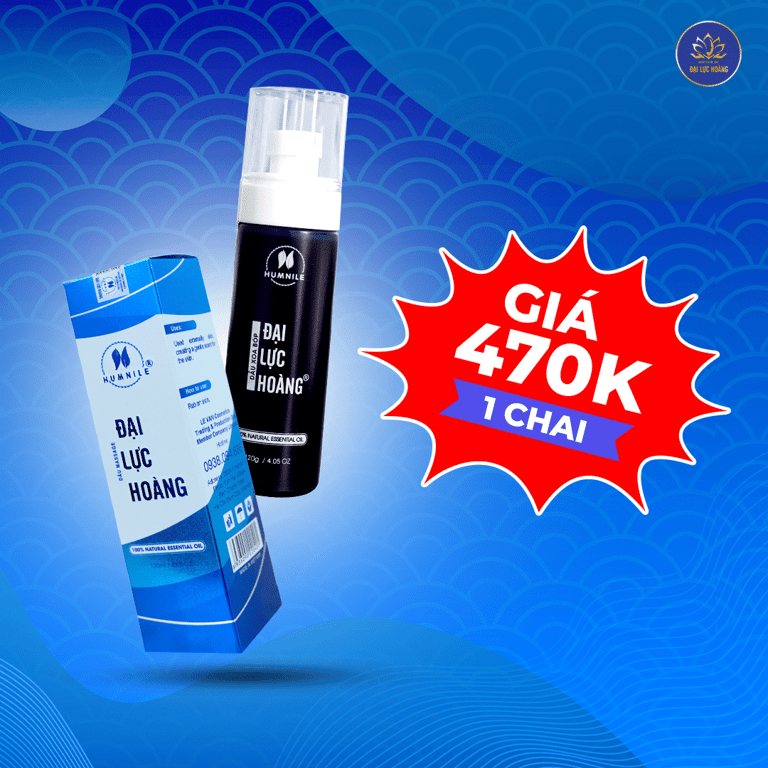 Dầu Massage Đại Lực Hoàng 120ml