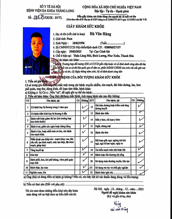 Hồ sơ pháp lý CÔNG TY TNHH THẮNG THỦY