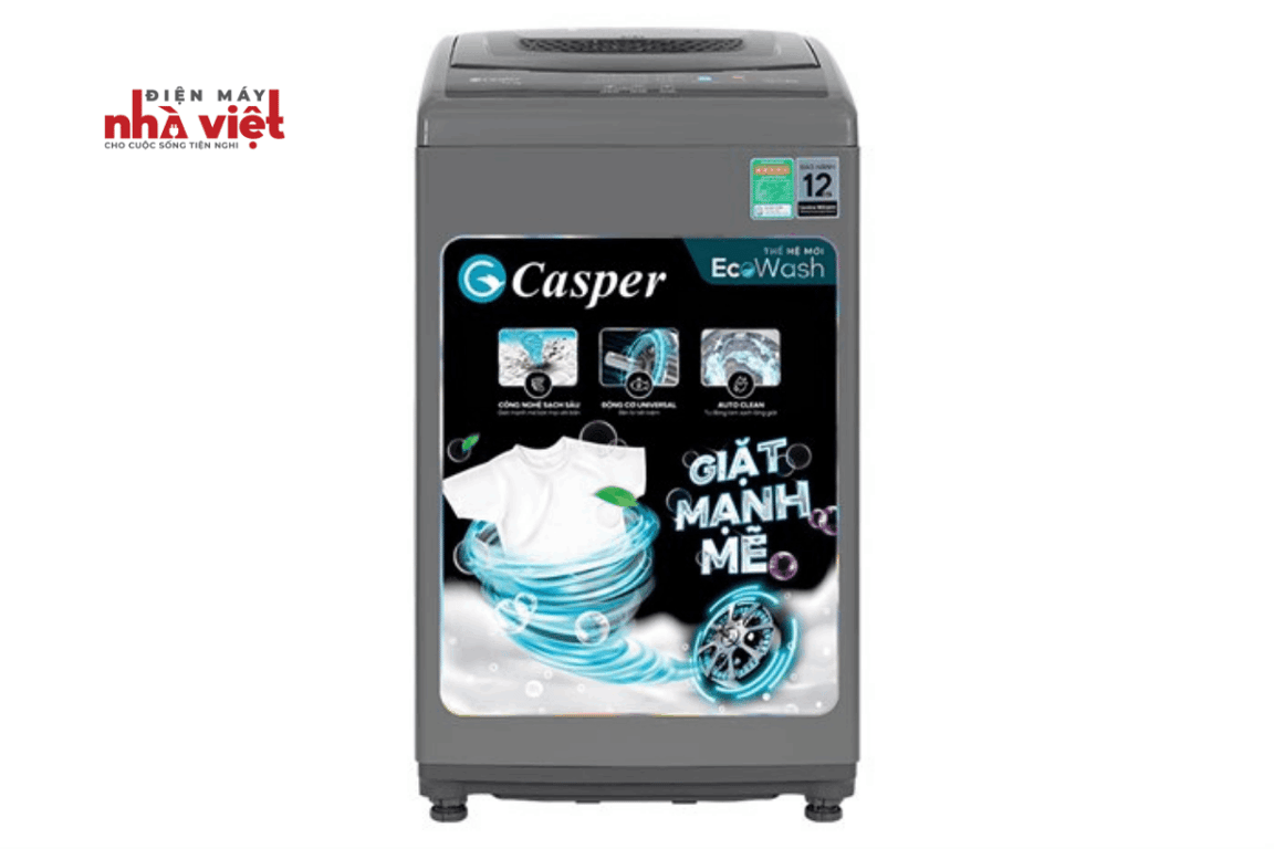 Máy giặt Casper 7.5 kg WT-75NG1