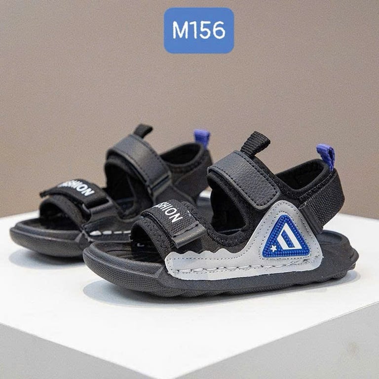 M156 Sandal Trẻ Em Thể Thao Quai Dán Tiện Lợi – Dép Sandal Bé Trai Bé Gái Đế Êm Chống Trơn Trượt Đi Học, Đi Chơi