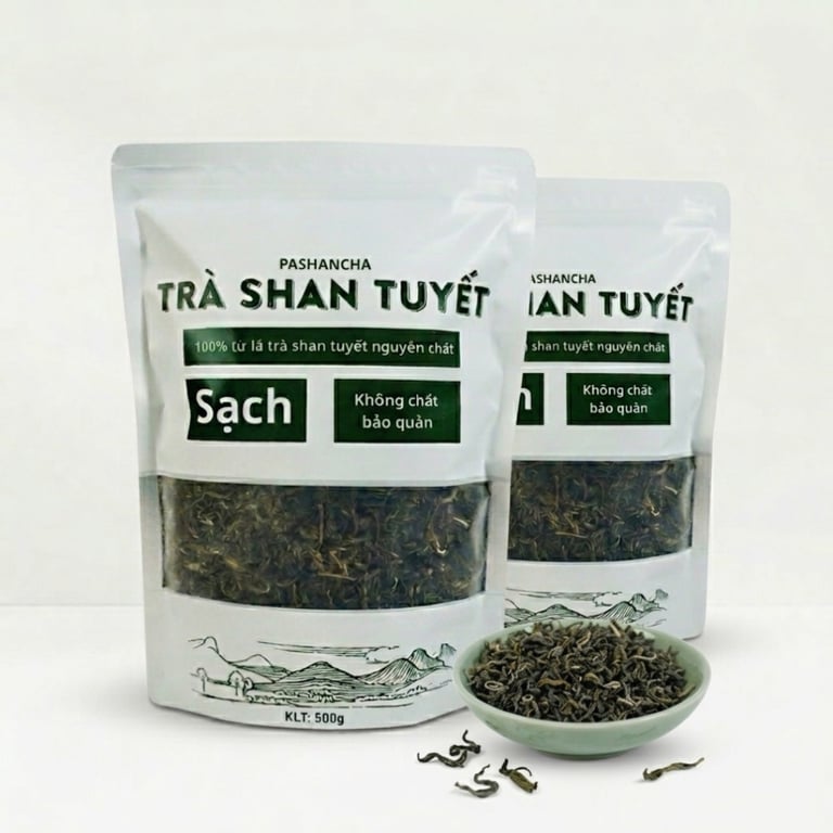 Trà Shan Tuyết - Lục trà ít tuổi