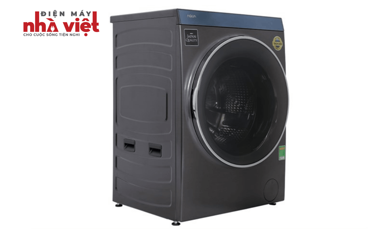 Máy giặt sấy Aqua Inverter giặt 15 kg - sấy 10 kg AQD-DH1500G.PP