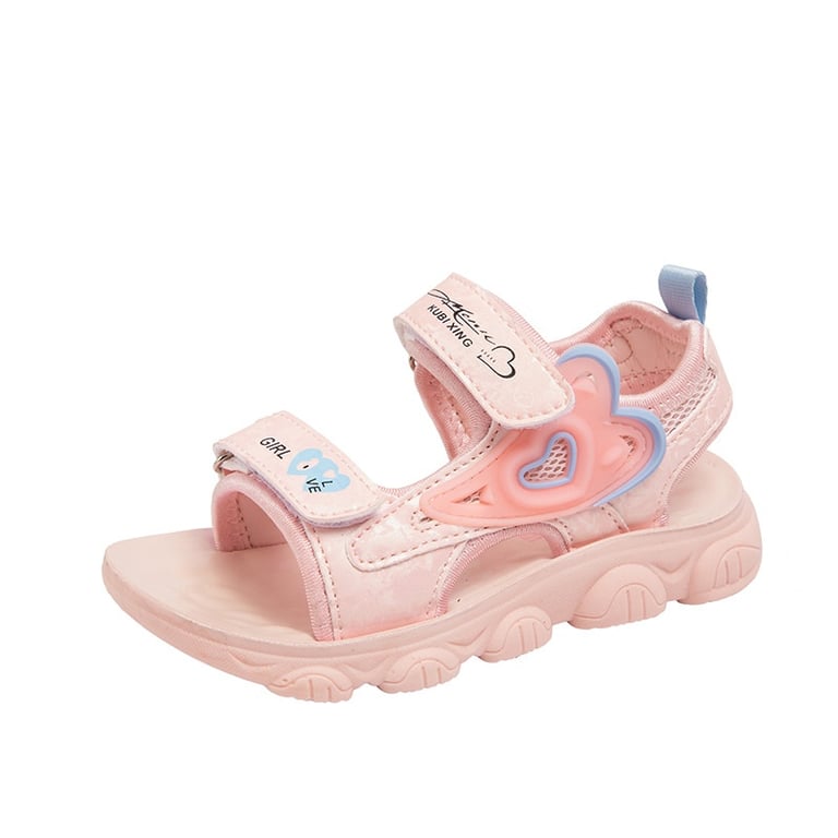 M168 Sandal Thể Thao Bé Gái Kuromi Hoạt Hình Hàn Quốc (Size 26-37)
