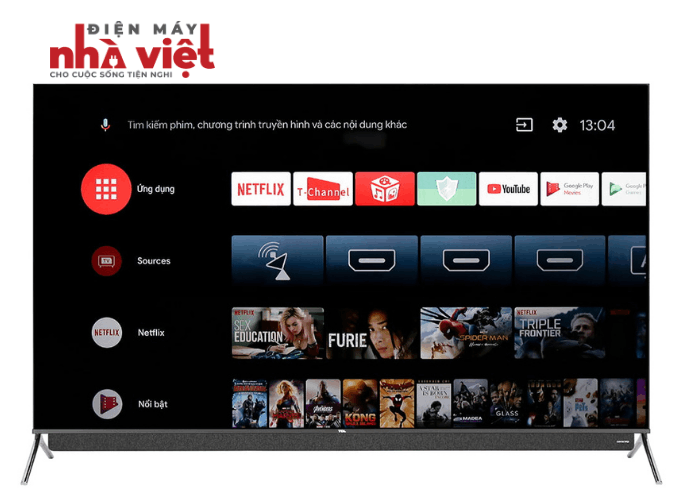 Smart Tivi 4K TCL QLED 55 inch 55C815