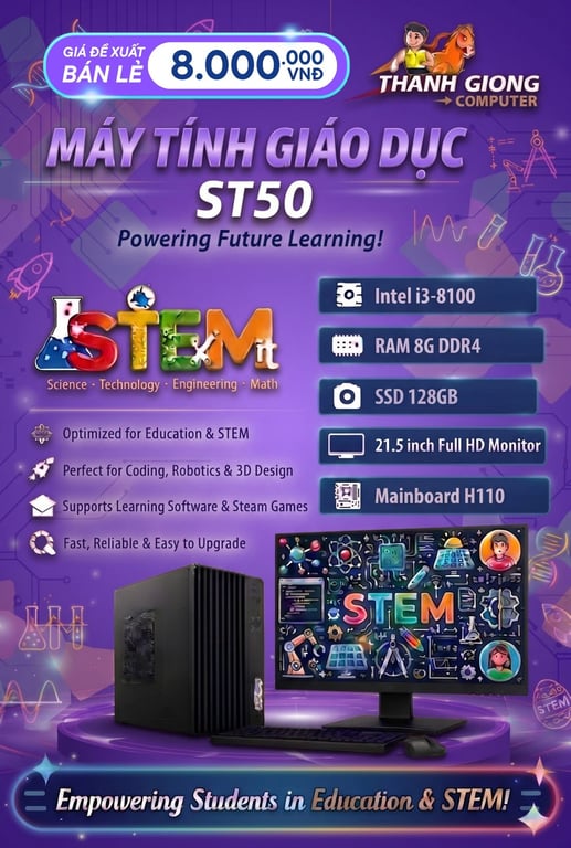 Máy tính giáo dục ST50