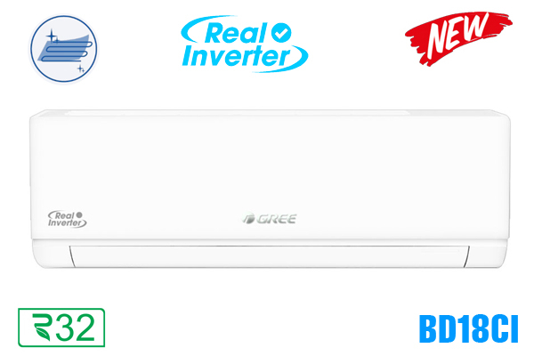 Điều hòa Gree 18.000BTU 1 chiều inverter BD18CI