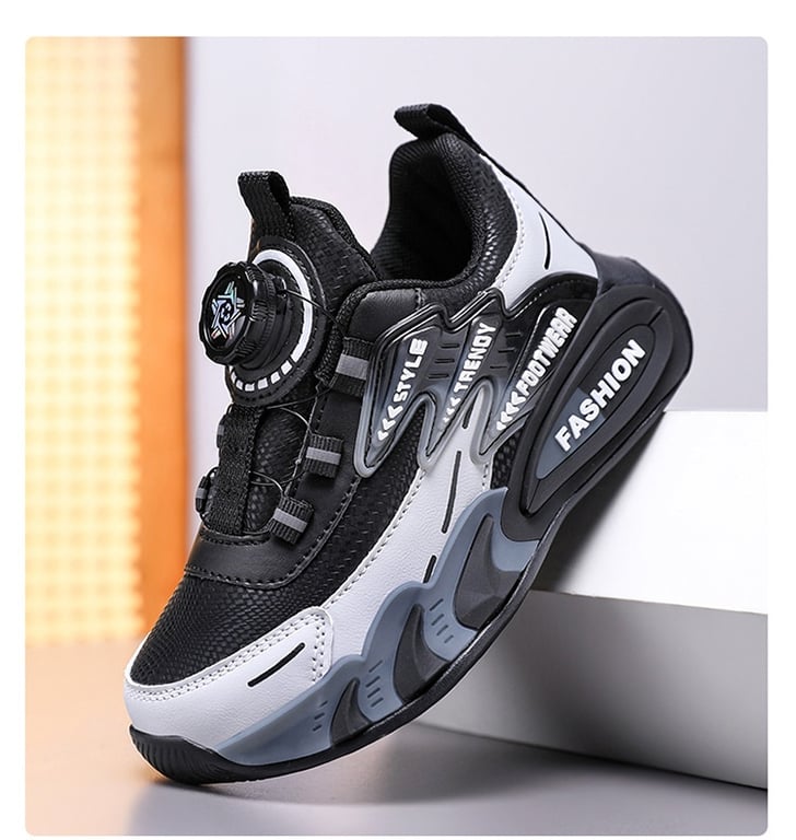 M161 Giày Thể Thao Sneaker Khóa Xoay Thông Minh Trẻ Em (Size 27-39)