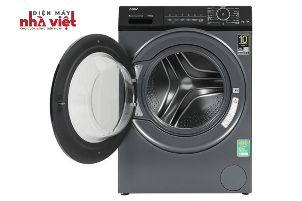 Máy giặt Aqua Inverter 8.5 kg AQD-A852J BK Thumbnail 3