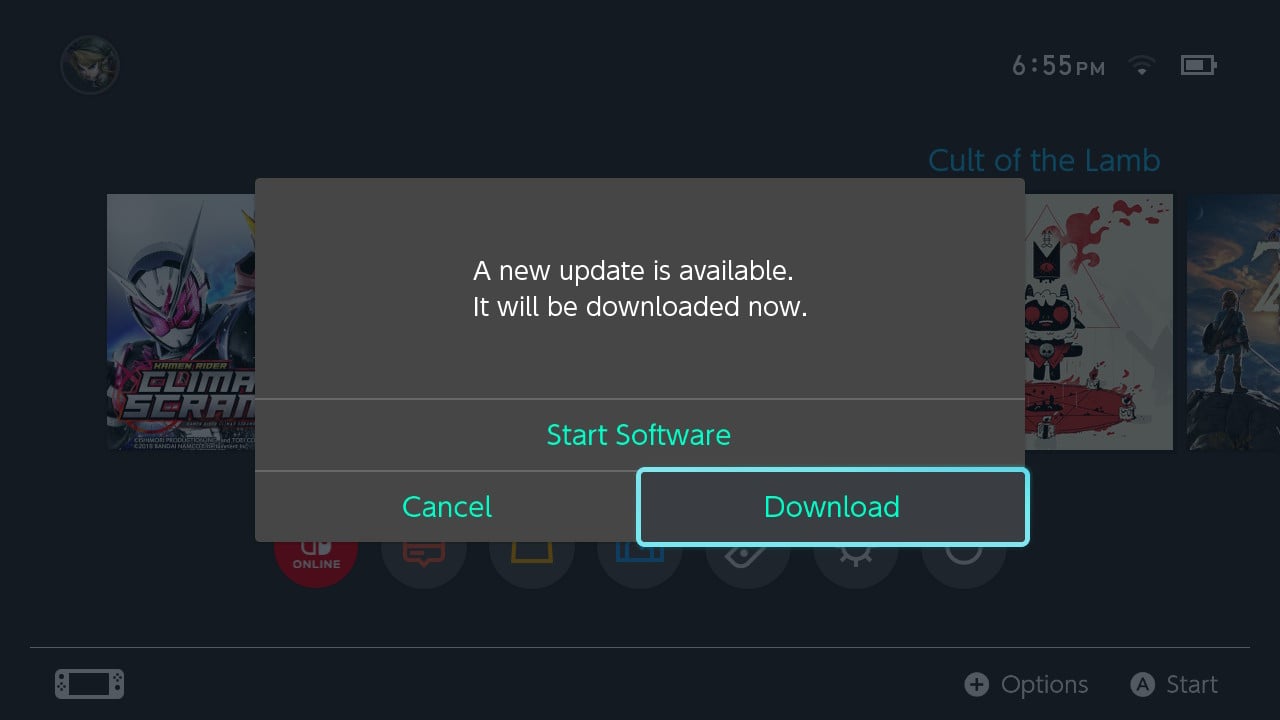 Cách Xoá Thông Báo Update Game Trên Switch Hack