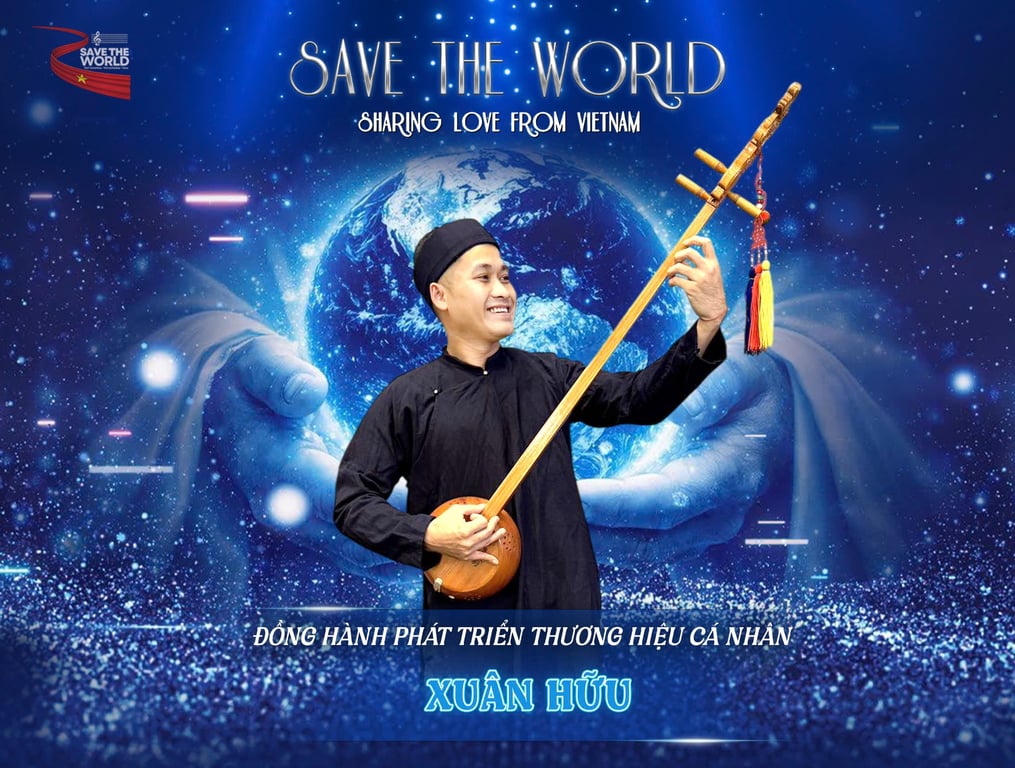 Nghệ nhân Xuân Hữu đồng hành cùng dự án Save The World