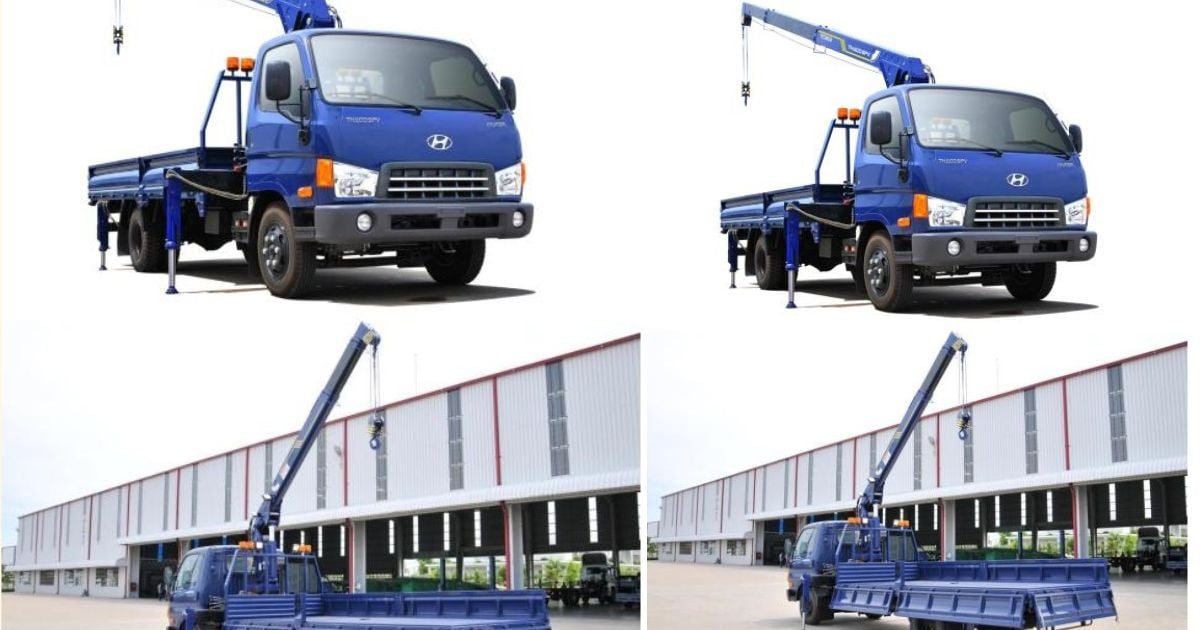 Cho thuê xe cẩu các tải trọng