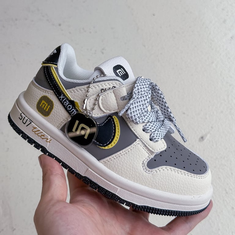 M150 Giày Sneaker Thể Thao Trẻ Em Phong Cách Hàn Quốc – Giày Trẻ Em Da PU Mềm Dây Dán Tiện Lợi Đi Học, Đi Chơi