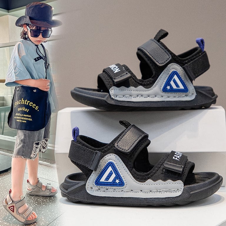 M156 Sandal Trẻ Em Thể Thao Quai Dán Tiện Lợi – Dép Sandal Bé Trai Bé Gái Đế Êm Chống Trơn Trượt Đi Học, Đi Chơi
