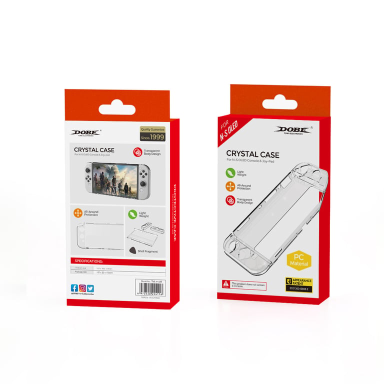 Case Ốp Trong Suốt Cho Nintendo Switch Oled