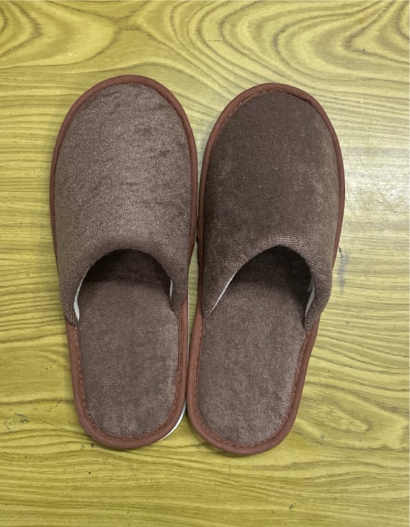 Brown Terry Slipper