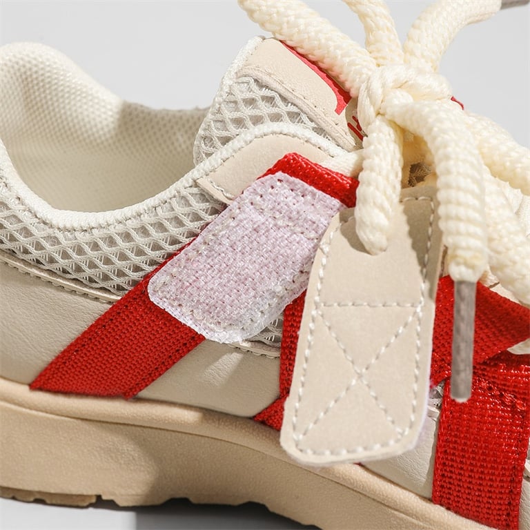 M050 Giày Thể Thao Trẻ Em Phối Lưới Dây Thừng Xoắn – Sneaker Bé Trai & Bé Gái Phong Cách Hàn Quốc Đai Đan Năng Động Đi Học, Đi Chơi (Size 27 - 37)