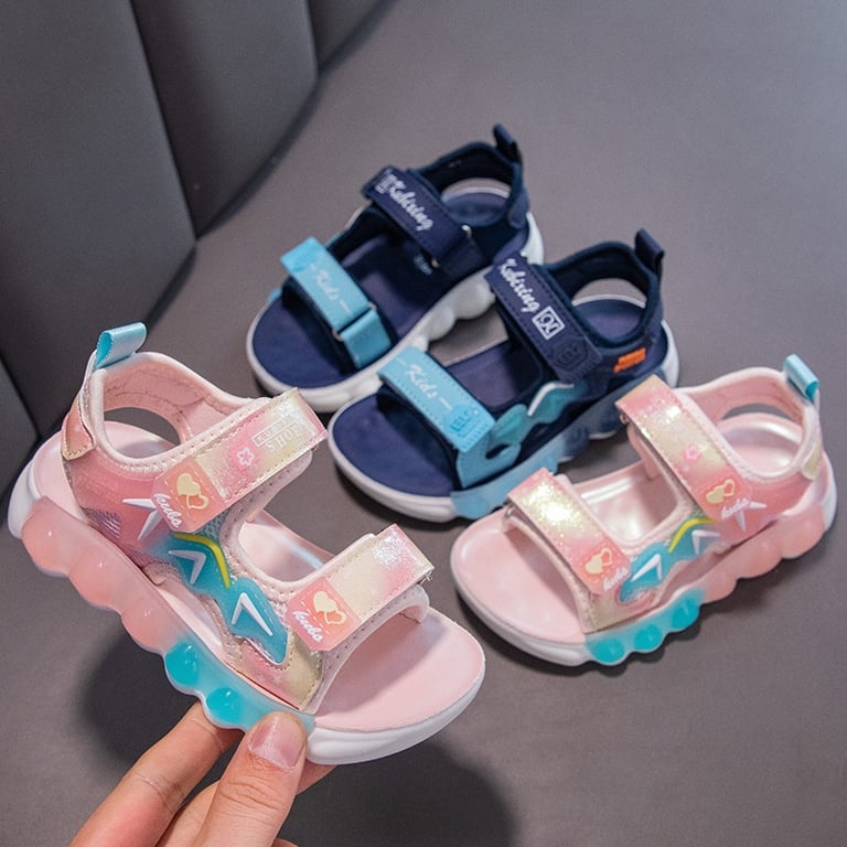 M171 Sandal Thể Thao Trẻ Em Siêu Nhẹ – Dép Quai Hậu Bé Trai & Bé Gái Đế Bong Bóng 2 Quai Dán Tiện Lợi Đi Học, Đi Chơi (Size 26 - 37)
