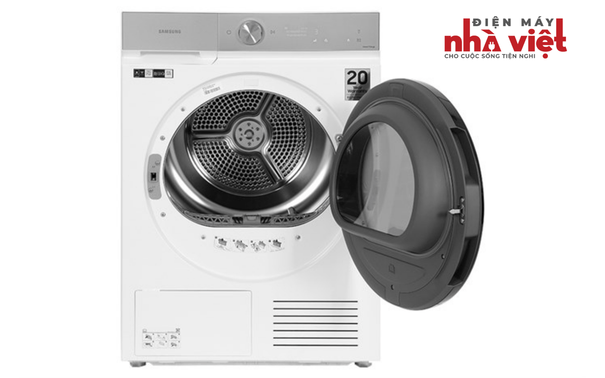 Máy sấy bơm nhiệt Samsung Bespoke AI 9 kg DV90BB9440GH/SV Thumbnail 2