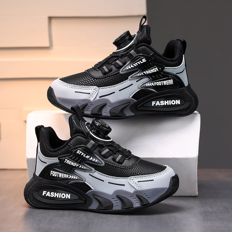 M161 Giày Thể Thao Sneaker Khóa Xoay Thông Minh Trẻ Em (Size 27-39)