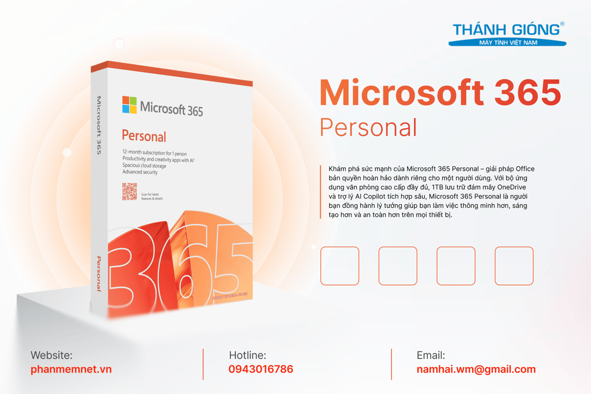 Banner quảng cáo Microsoft 365