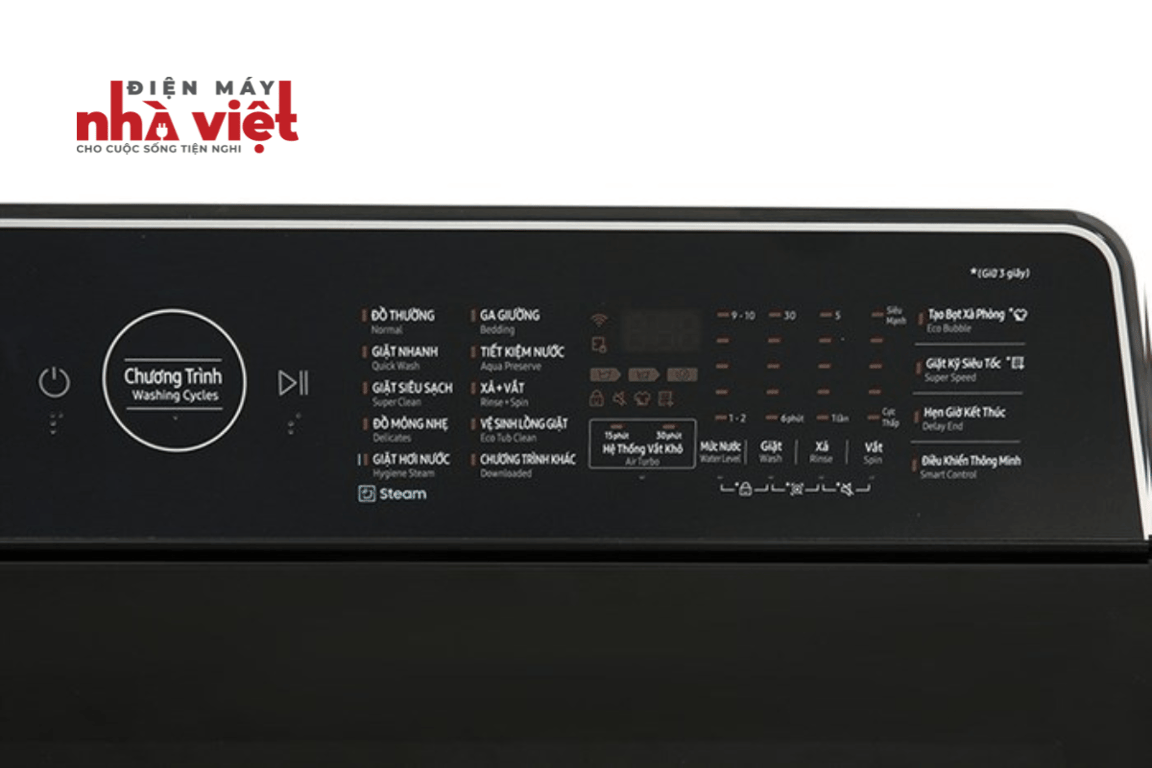 Máy giặt Samsung Inverter 14 kg WA14CG5886BDSV Thumbnail 4