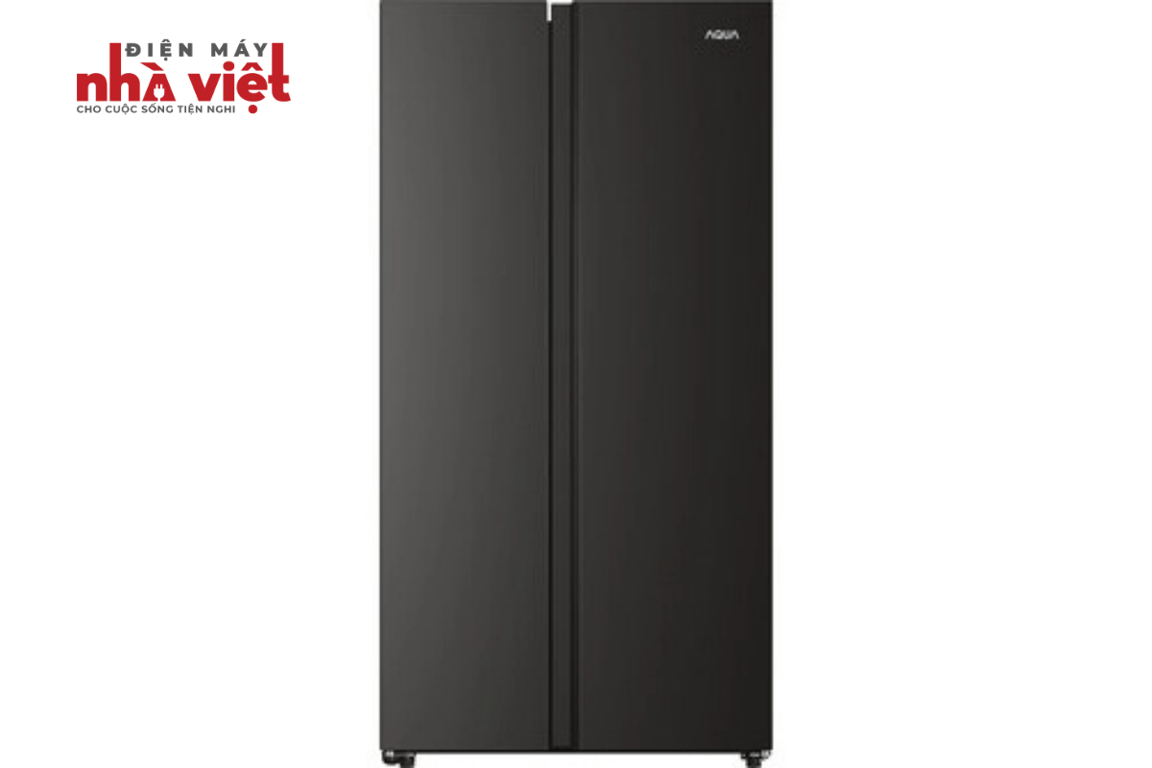 Tủ lạnh Aqua Inverter 646 lít Side By Side AQR-S682XA(BL)
