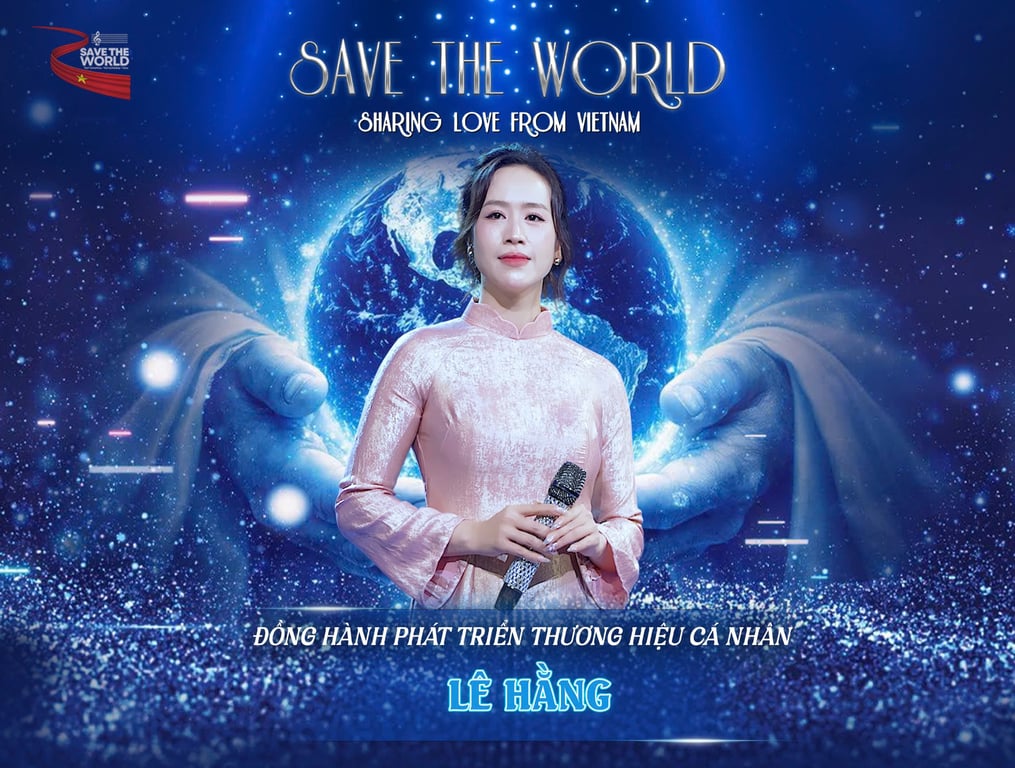 Nghệ sĩ Thánh ca Lê Hằng đồng hành cùng dự án "Save The World"