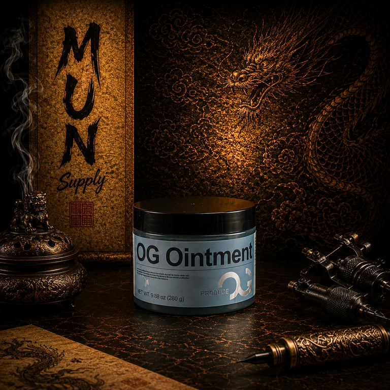 Kem Dưỡng Xăm OG Ointment 280g – Làm Dịu Da, Hỗ Trợ Phục Hồi Sau Xăm