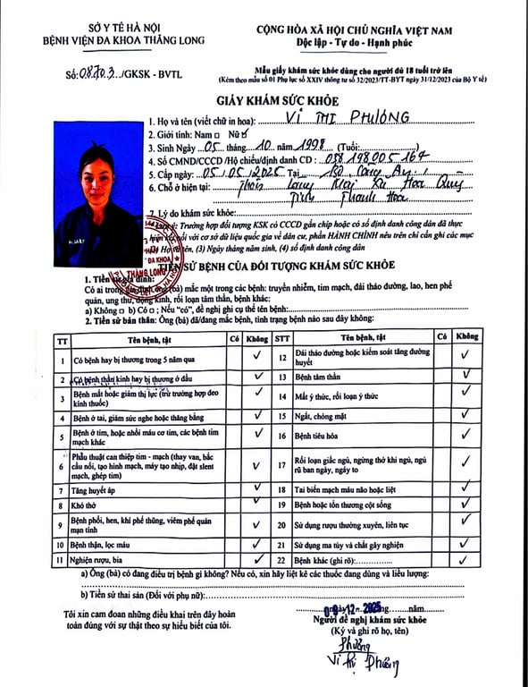 Hồ sơ pháp lý CÔNG TY TNHH THẮNG THỦY