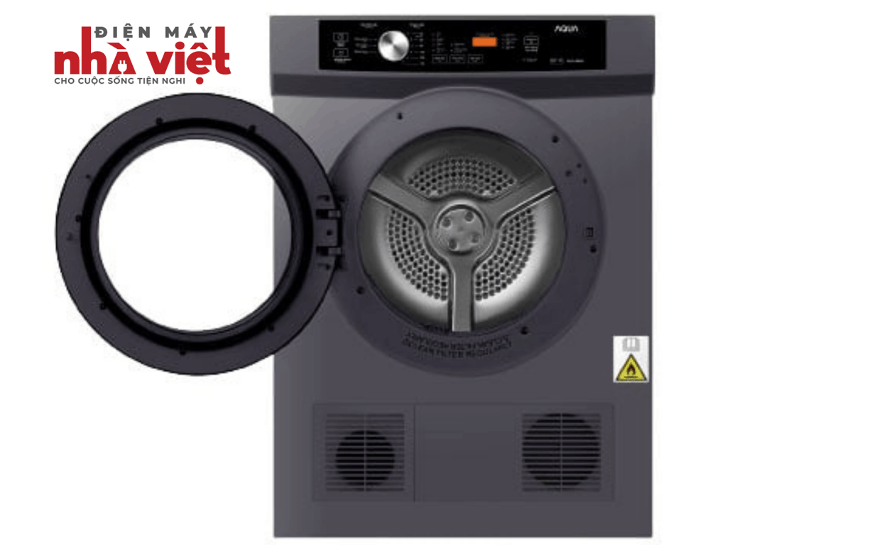 Máy sấy quần áo thông hơi Aqua AQH-V800H.SS - 8kg Thumbnail 2