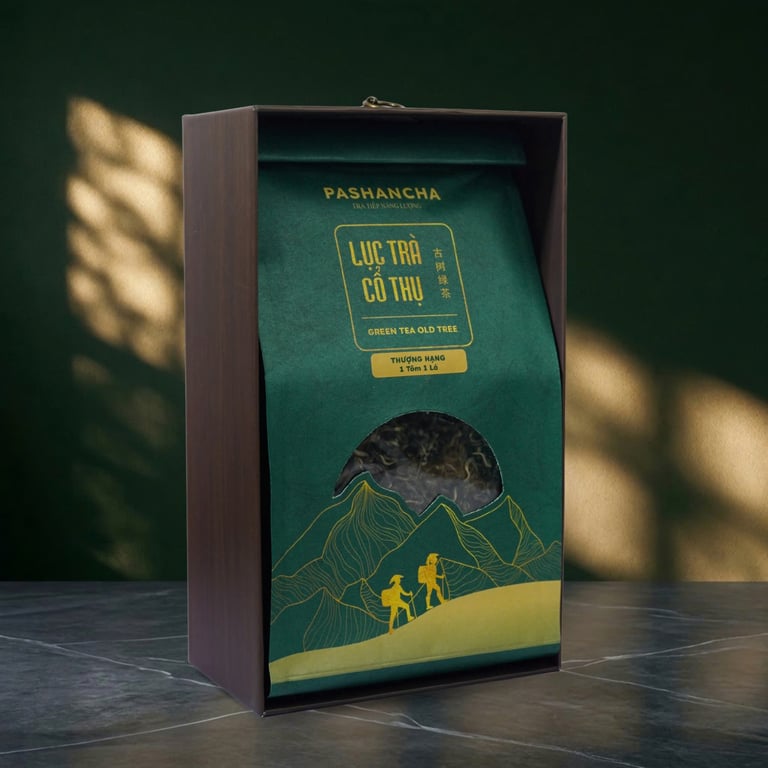 Qùa tặng khách hàng, đối tác - Lục shan thượng hạng (250g)