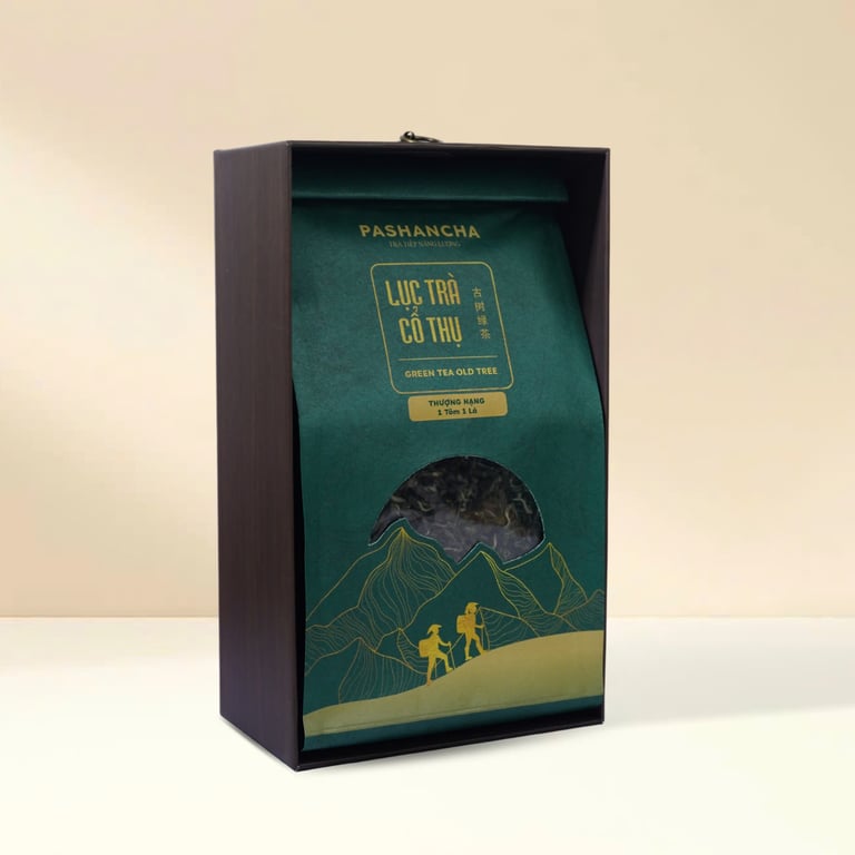 Qùa tặng khách hàng đối tác - lục shan 1 tôm 2 lá