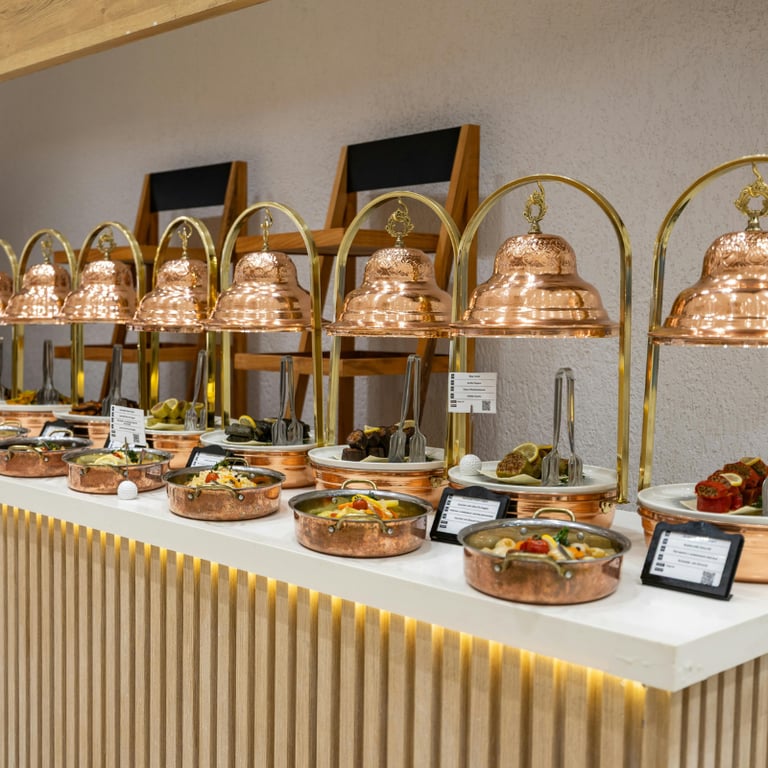 Premium catering buffet spread