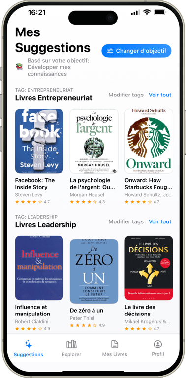 DailyBook AI - Livres