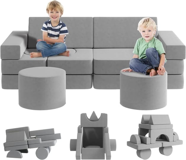 13pcs-kids-sofa-couch-with-2-ottomans-wanan-modular-toddler-couch-kids-fold-out-couch-for-playroom-k-1