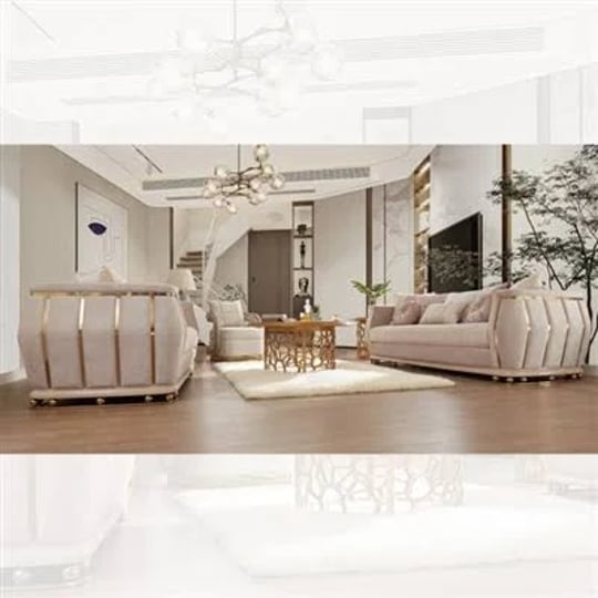 2-piece-living-room-set-in-cream-fabric-with-golden-accent-finish-by-homey-design-hd-9003-1