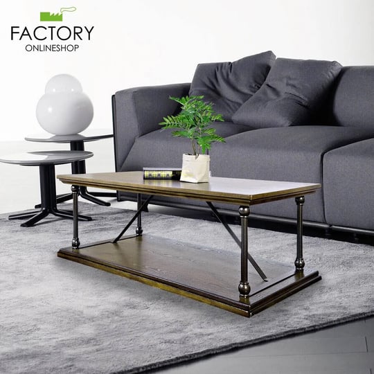 2-tier-dark-brown-wood-coffee-table-for-living-room-home-furniture-1