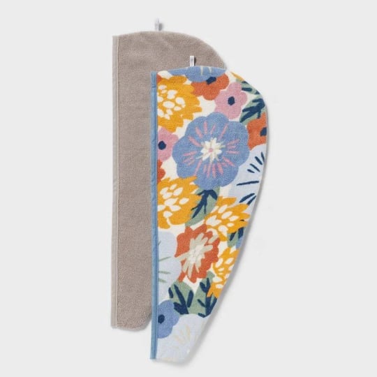 2pk-microfiber-bath-hair-wrap-set-floral-gray-room-essentials-1