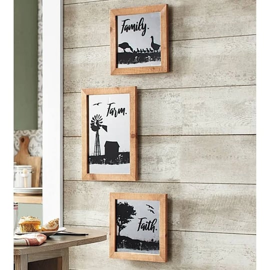 3-piece-farmhouse-decorative-wall-mirror-set-brown-1