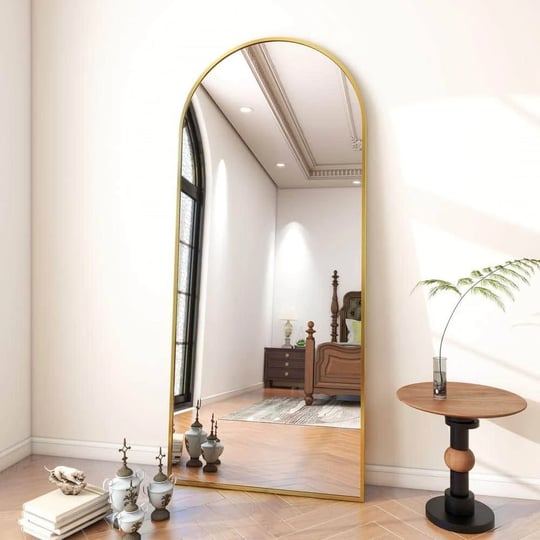 30-in-w-x-71-in-h-arched-classic-gold-aluminum-alloy-framed-oversized-full-length-mirror-floor-mirro-1