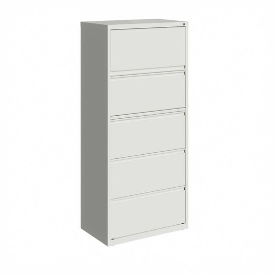 30-wide-5-drawer-steel-file-cabinet-commclad-color-white-1