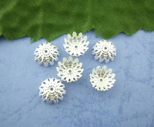 300pc-silver-plated-bead-caps-9mm-flower-bead-caps-beading-supplies-1