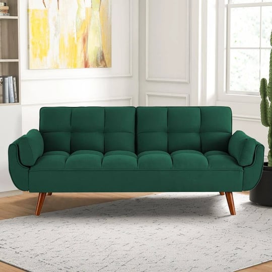 33-in-green-linen-twin-size-futon-sofa-bed-convertible-couch-sleeper-with-reclining-split-tufted-bac-1