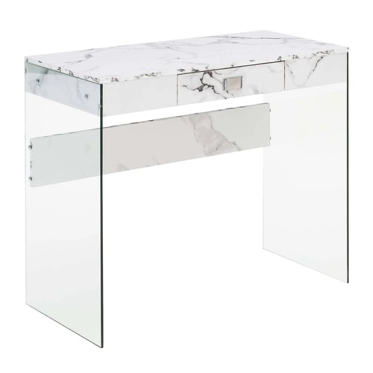 36-soho-1-drawer-glass-desk-white-faux-marble-breighton-home-1