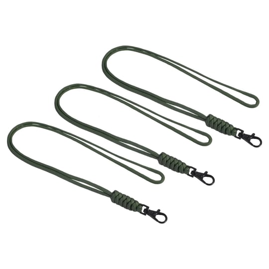 3pcs-19-paracord-lanyard-lobster-clasp-necklace-badge-holder-strap-cord-green-harfington-1