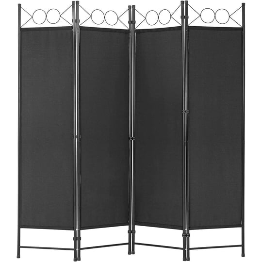 4-panel-room-divider-6-8ft-steel-frame-screen-folding-privacy-divider-freestand-1